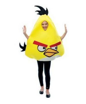Yellow Rovio Angry Birds Kids Costume