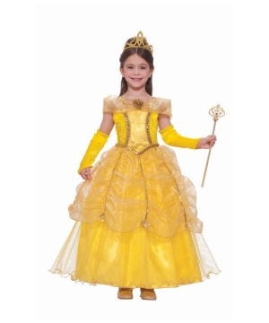 Gold Princess Kids Costume