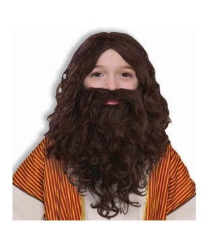 Child Biblical Wig and Beard Child Biblical Wig and Beard