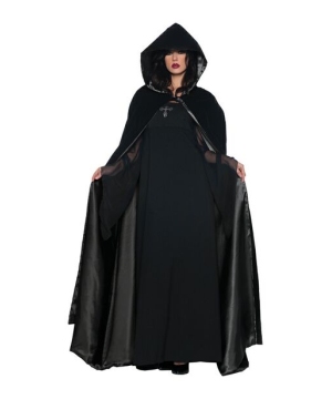 Satin Velvet Cape - Adult Cape - deluxe