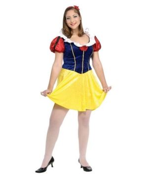 Snow White Adult plus size Costume