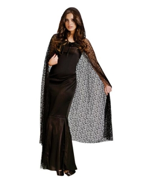 Gothic Net Cape - Adult Cape