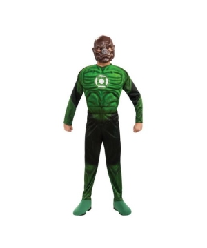 Green Lantern Kilowog Muscle Kids Costume