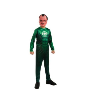 Green Lantern Sinestro Kids Costume