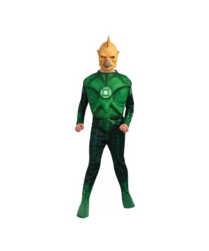 Green Lantern Tomar-re Muscle Kids Costume