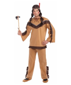 Native American Brave Costume - Adult Indian Costume