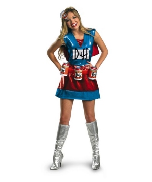 Duffwoman Costume - Adult Costume