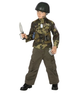 Army Ranger Costume Kit - Kids Costume