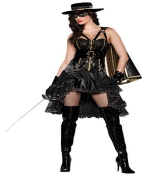 Beautiful Bandida Adult Costume