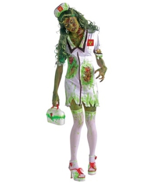 Biohazard Zombie Nurse Adult Costume