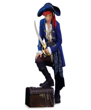 Blue Pirate Kids Costume