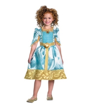 Brave Merida Girl Disney Costume