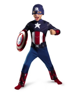 Captain America Kids Costume