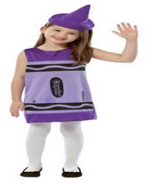 Crayola Wisteria Tank Dress Girl Costume