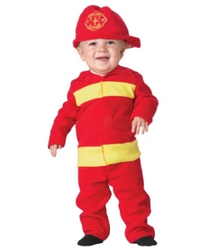 Fire Fighter Baby Costume