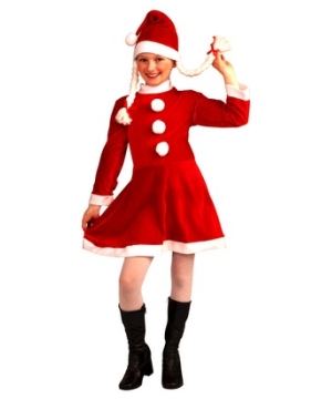 Little Ms Santas Helper Kids Costume