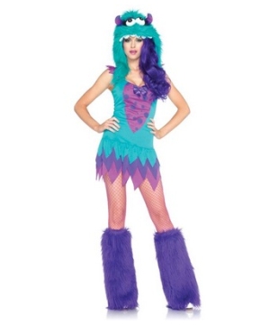 Fuzzy Frankie Monster Adult Costume