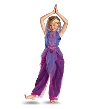 Garden Purple Genie Girl Costume