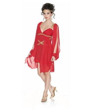Goddess in Red Adult Costume