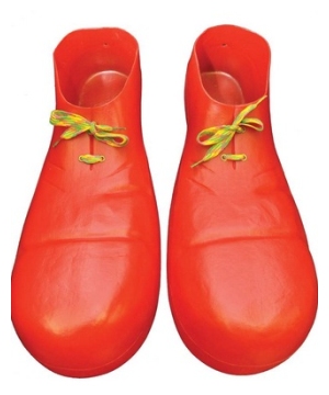Red Clown Adult Shoes