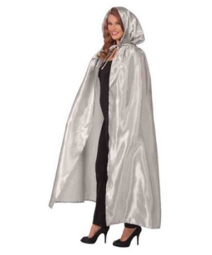 Silver Masquerade Adult Cape
