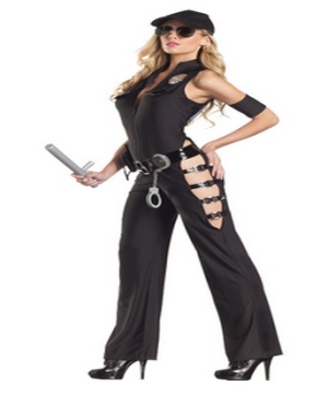 Sexy Midnight Sheriff Adult Costume