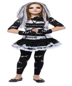 Monster Bride Kids Costume