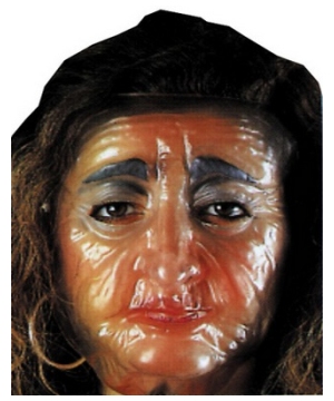 Old Female Adult Mask Old Female Adult Mask