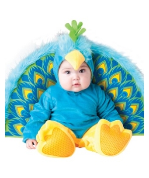 Precious Peacock Baby Costume