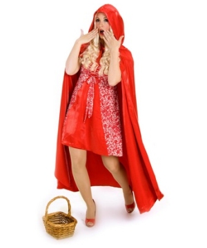 Princess Red Riding Hood Adult Cape