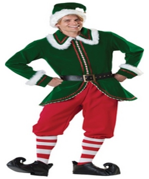 Santas Elf Adult Costume