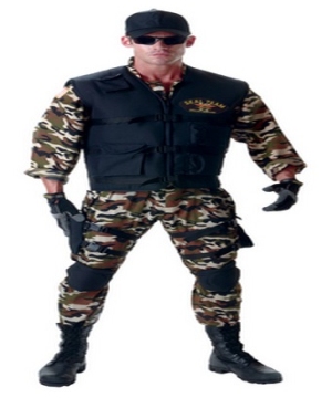 Seal Team Adult Costume deluxe