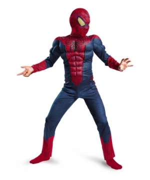 The Amazing Spiderman Muscle Kids Costume