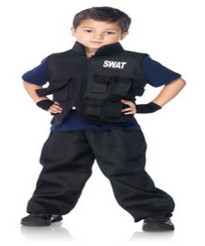 Swat Commander Kids Costume
