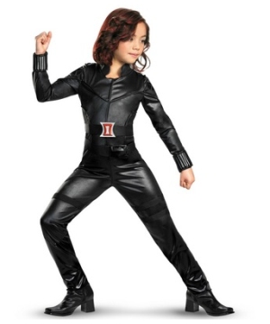 The Avengers Black Widow Kids Costume deluxe