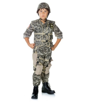 Us Army Ranger Kid Costume deluxe