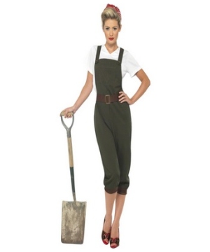 Ww2 Land Girl Adult Costume