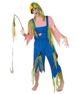 Zombie Fisherman Adult plus size Costume