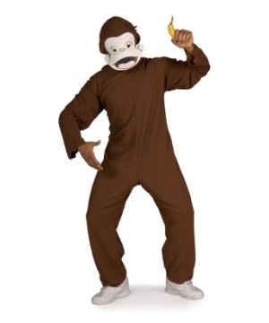 Curious George Adult Costume
