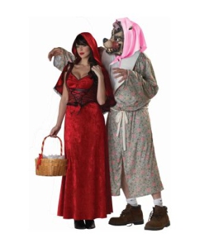 Grandma Wolf Adult Costume