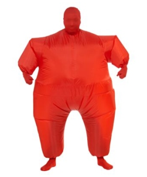 Inflatable Adult Costume Red