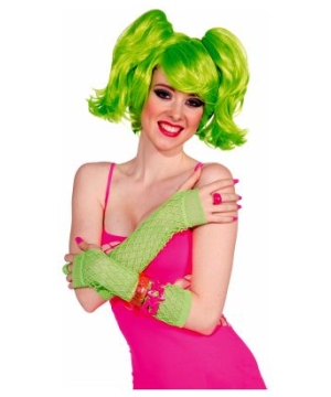 Lime Green Adult Wig