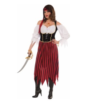 Pirate Maiden Adult plus Costume
