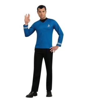 Star Trek Movie Blue Shirt Adult Costume