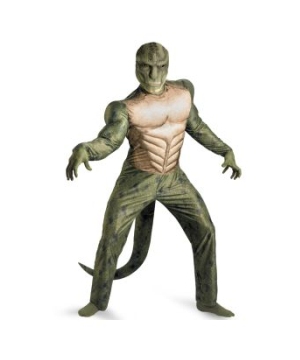 The Amazing Spider Man Movie Lizard Muscle Adult plus Costume