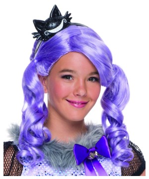 Ever After Kitty Cheshire Girls Wig