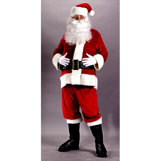 Santa Suit Rich Velvet Men Costume