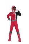 Red Ranger Muscle Kids Costume