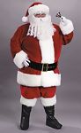 Santa Suit Costume Premium Plush Red
