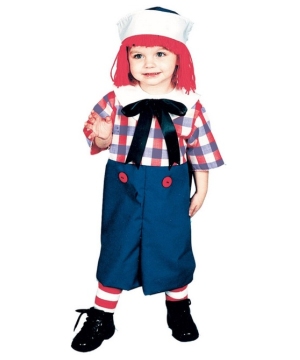 Raggedy Andy Kids Costume